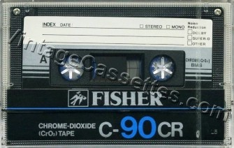 Sanyo Fisher CR 1982–85 Type II Cassette Tape