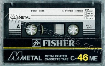 Sanyo Fisher ME Type IV 1982–85 Type IV Cassette Tape
