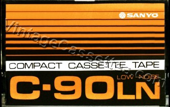 Sanyo Sanyo LN C-60 1976–78 Type I Cassette Tape
