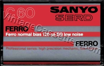 Sanyo Sanyo Ferro C-60 Type I Eastern Europe? 1983–86 Type I Cassette Tape