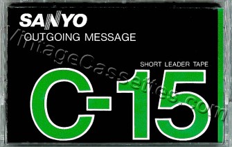 Sanyo Sanyo Outgoing Message Type I 1986–88 Type I Cassette Tape