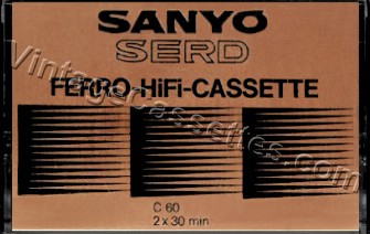 Sanyo Sanyo Ferro-HiFi Type I Eastern Europe? 1980–83 Type I Cassette Tape