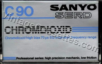 Sanyo Sanyo Chromdioxid C-90 Type II Eastern Europe? 1983–86 Type II Cassette Tape