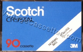 Scotch Scotch Crystal 1979–81 Type I Cassette Tape