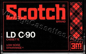 Scotch Scotch LD 1975–76 Type I Cassette Tape