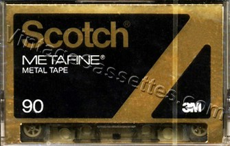 Scotch Scotch Metafine 1979–81 Type IV Cassette Tape