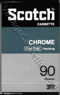 Scotch Scotch Chrome 1973–74 Type II Cassette Tape
