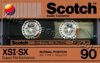 Scotch Scotch XSI-SX 1990–93 Type I Cassette Tape