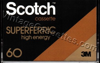 Scotch Scotch SuperFerric 1979–81 Type I Cassette Tape