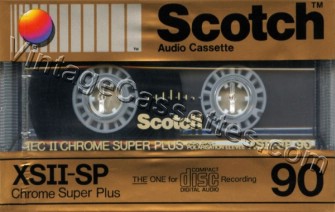 Scotch Scotch XSII-SP 1990–93 Type II Cassette Tape