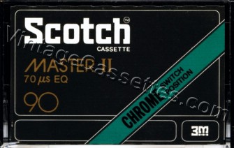 Scotch Scotch Master II 1977–78 Type II Cassette Tape