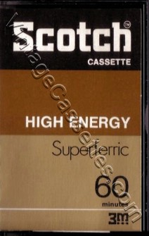 Scotch Scotch High Energy 1975–76 Type I Cassette Tape