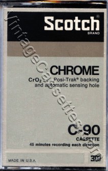 Scotch Scotch Chrome 1975–76 Type II Cassette Tape