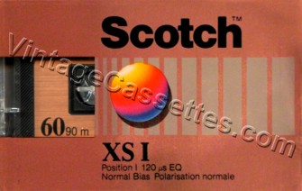 Scotch Scotch XSI 1987–89 Type I Cassette Tape