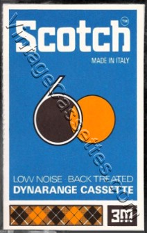 Scotch Scotch Dynarange 60 1970 Type I Cassette Tape