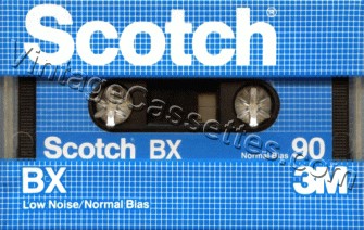 Scotch Scotch BX Type I 1982–86 Type I Cassette Tape