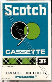 Scotch Scotch Dynarange 90 1971–73 Type I Cassette Tape