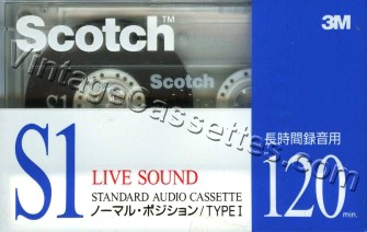 Scotch Scotch S1 1993–96 Type I Cassette Tape