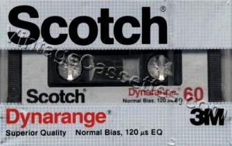 Scotch Scotch Dynarange 1982–86 Type I Cassette Tape