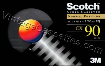 Scotch Scotch CX 1993–96 Type I Cassette Tape
