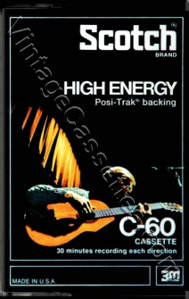 Scotch Scotch High Energy 1975–76 Type I Cassette Tape