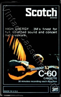 Scotch Scotch High Energy 1973–74 Type I Cassette Tape