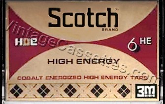 Scotch Scotch High Energy 1971–72 Type I Cassette Tape