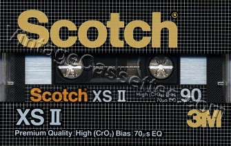 Scotch Scotch XSII 1982–86 Type II Cassette Tape