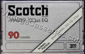 Scotch Scotch Master 120 1977–78 Type I Cassette Tape