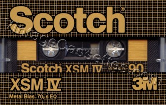 Scotch Scotch XSMIV 1982–86 Type IV Cassette Tape