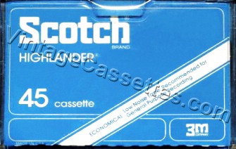 Scotch Scotch Highlander 1979–81 Type I Cassette Tape