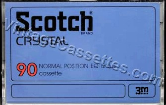 Scotch Scotch Crystal 1977–78 Type I Cassette Tape
