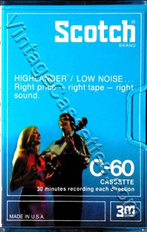 Scotch Scotch Highlander 1973–74 Type I Cassette Tape