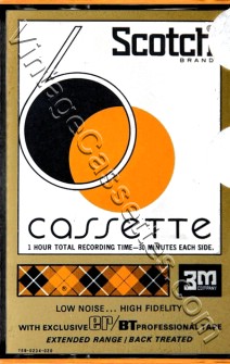 Scotch Scotch High Fidelity 1971–73 Type I Cassette Tape