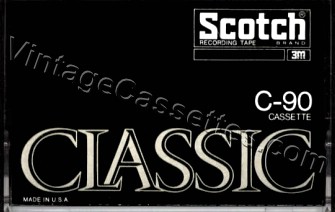Scotch Scotch Classic 1975–76 Type III Cassette Tape