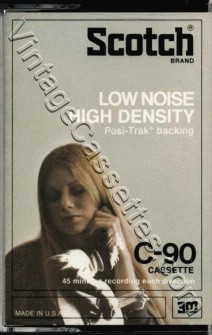 Scotch Scotch High Density 1975–76 Type I Cassette Tape
