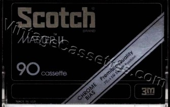 Scotch Scotch Master II 1979–81 Type II Cassette Tape