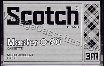 Scotch Scotch Master 1975–76 Type II Cassette Tape