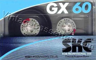 SKC/SMAT SKC GX Type I 1987–89 Type I Cassette Tape