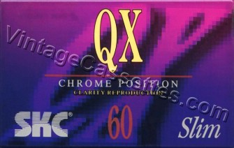 SKC/SMAT SKC QX Type II 1995–98 Type II Cassette Tape