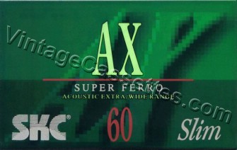 SKC/SMAT SKC AX Type I 1995–98 Type I Cassette Tape