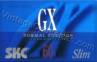 SKC/SMAT SKC GX Type I 1995–98 Type I Cassette Tape