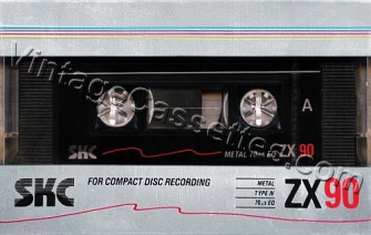 SKC/SMAT SKC ZX 1990–92 Type IV Cassette Tape