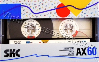 SKC/SMAT SKC AX Type I 1990–92 Type I Cassette Tape