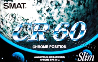 SKC/SMAT SMAT CR 1992–93 Type II Cassette Tape