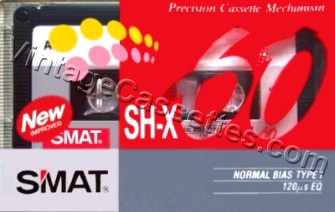 SKC/SMAT SMAT SH-X 1988–89 Type I Cassette Tape