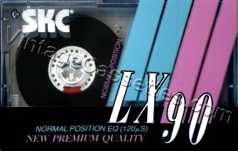 SKC/SMAT SKC LX Type I 1992–94 Type I Cassette Tape
