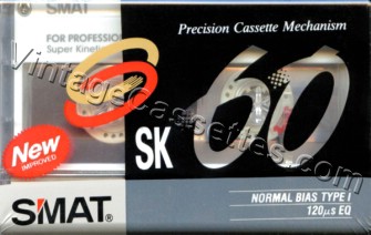 SKC/SMAT SMAT SK Type I 1988–89 Type I Cassette Tape