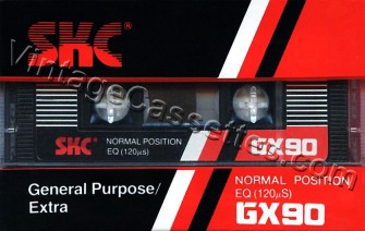 SKC/SMAT SKC GX Type I 1984–86 Type I Cassette Tape
