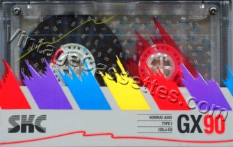 SKC/SMAT SKC GX Type I 1990–92 Type I Cassette Tape